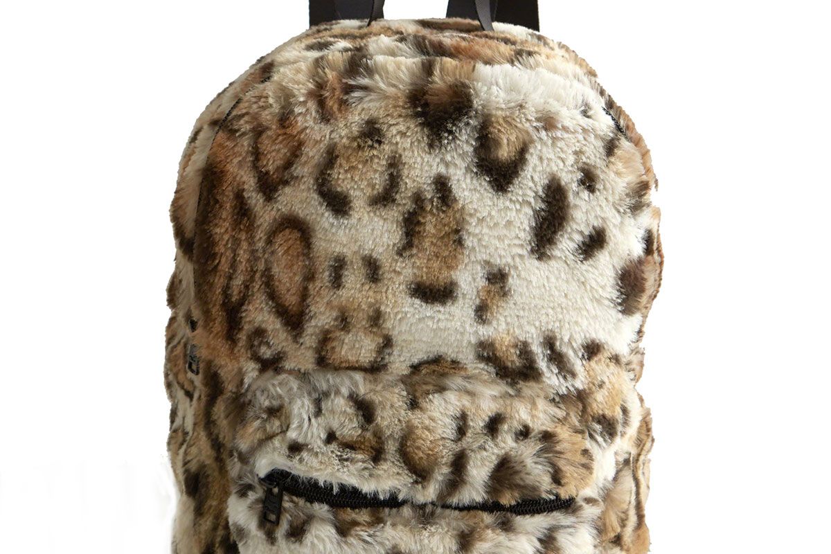 Faux Fur Mini Backpack