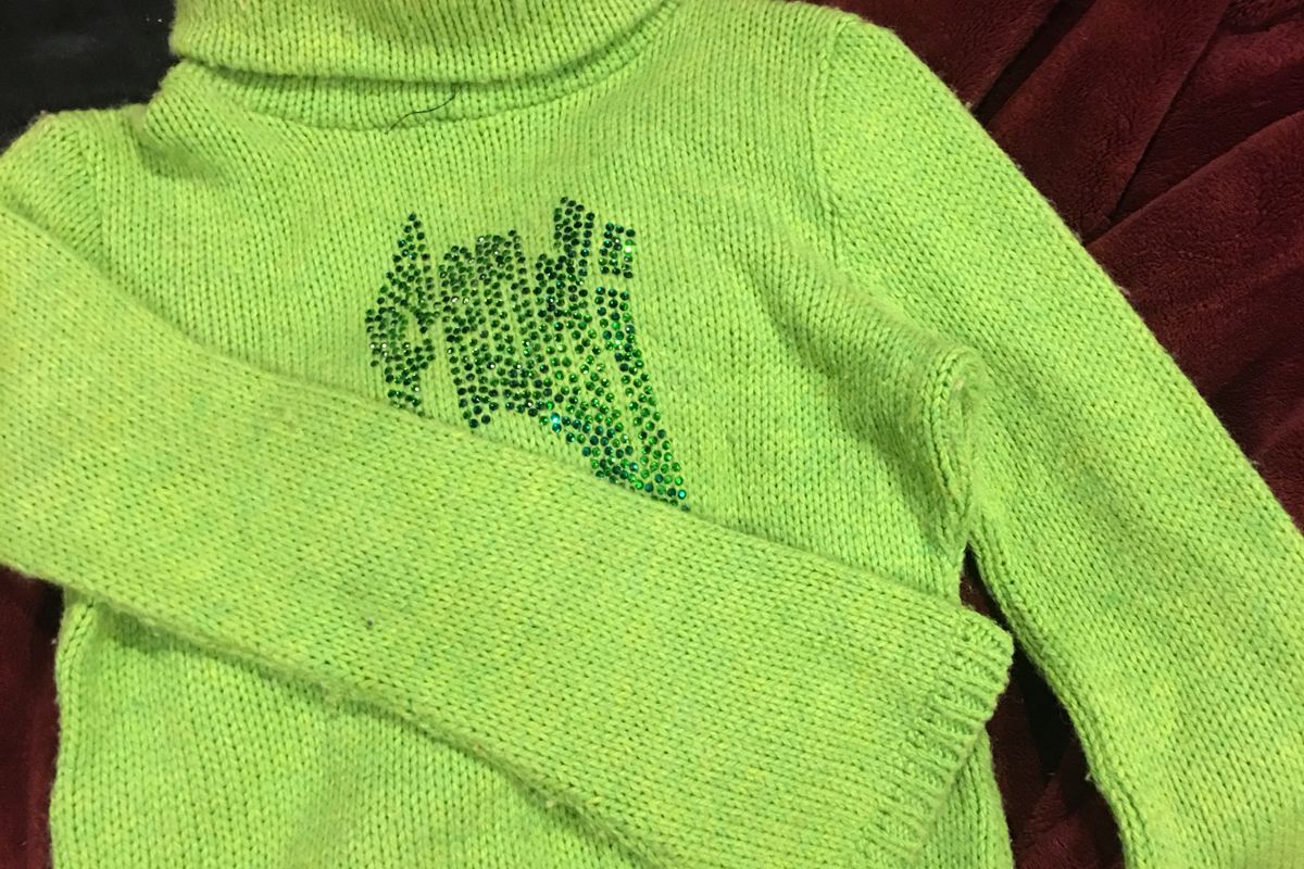 fendi vintage green sweater