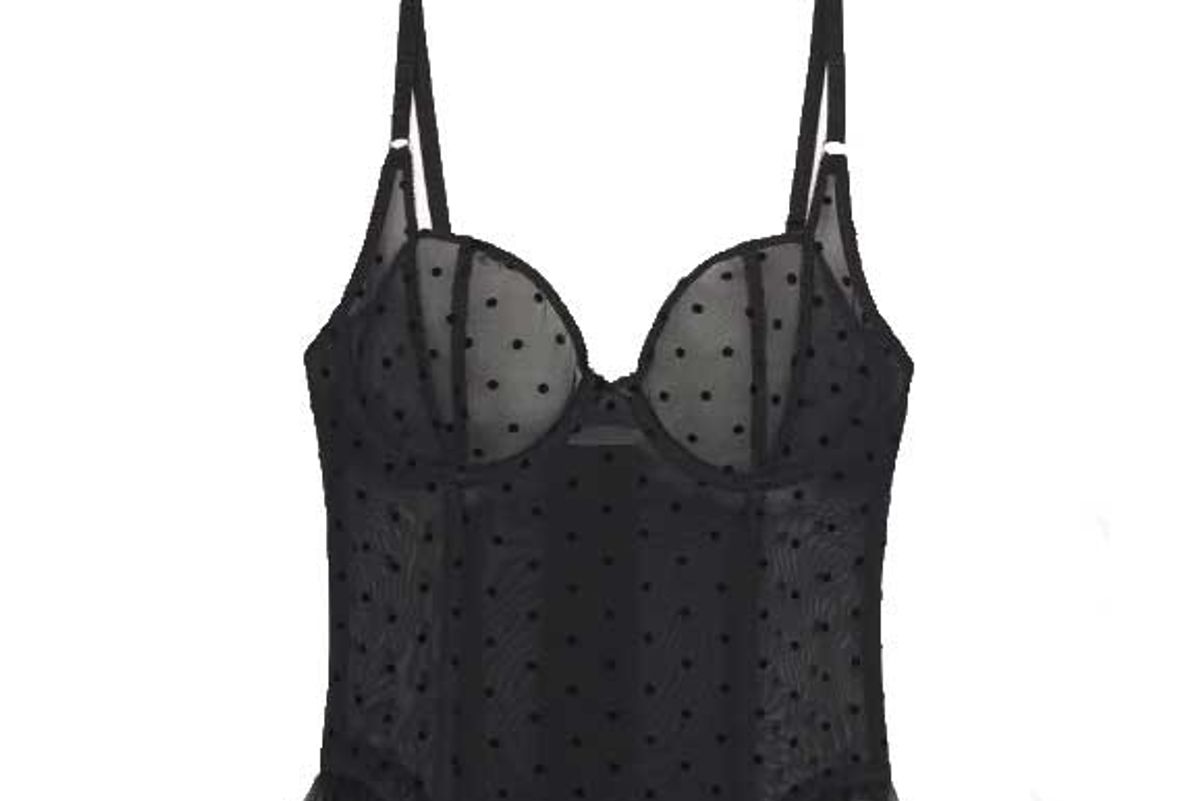 fenty beauty flock dot bustier