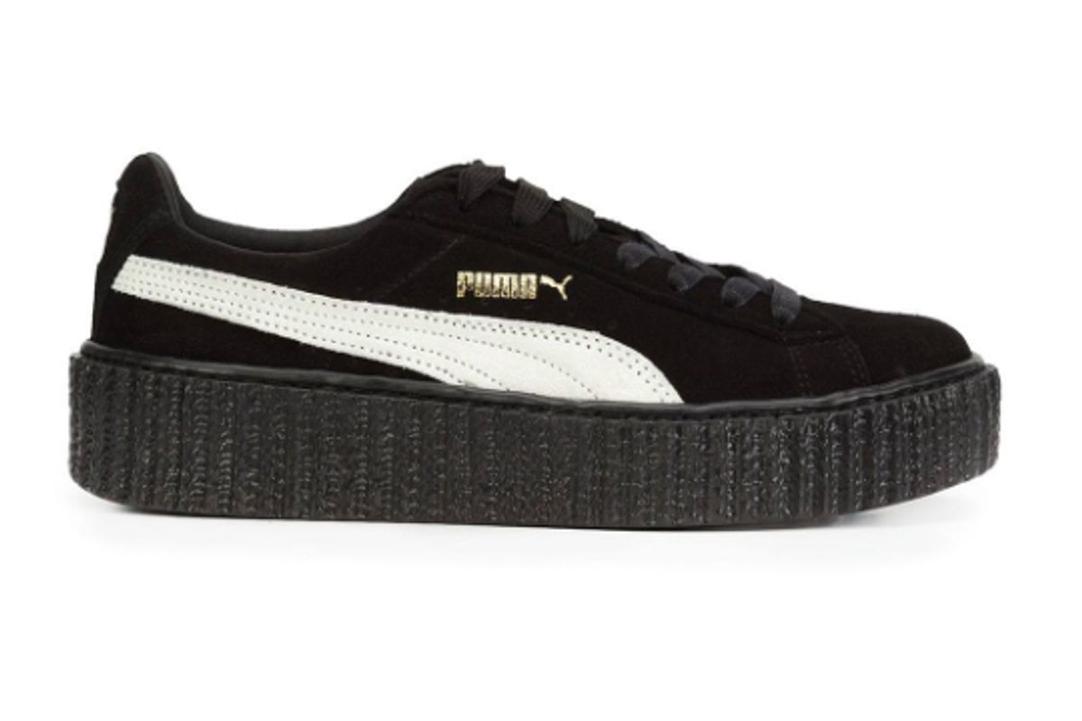 fenty x puma platform lace up sneakers