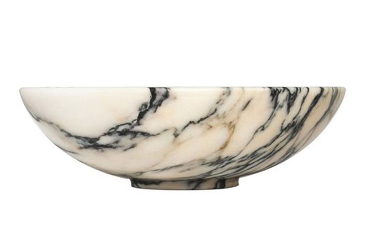 fiammettav home collection paonazzo marble fruit bowl