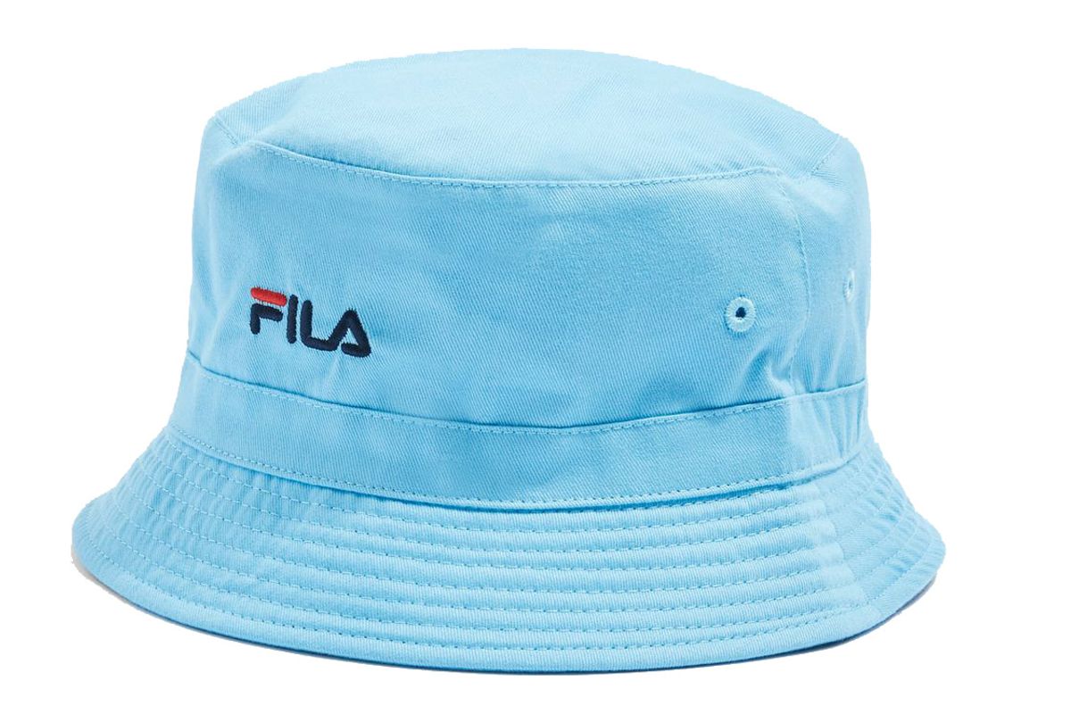 fila blue baxter bucket hat