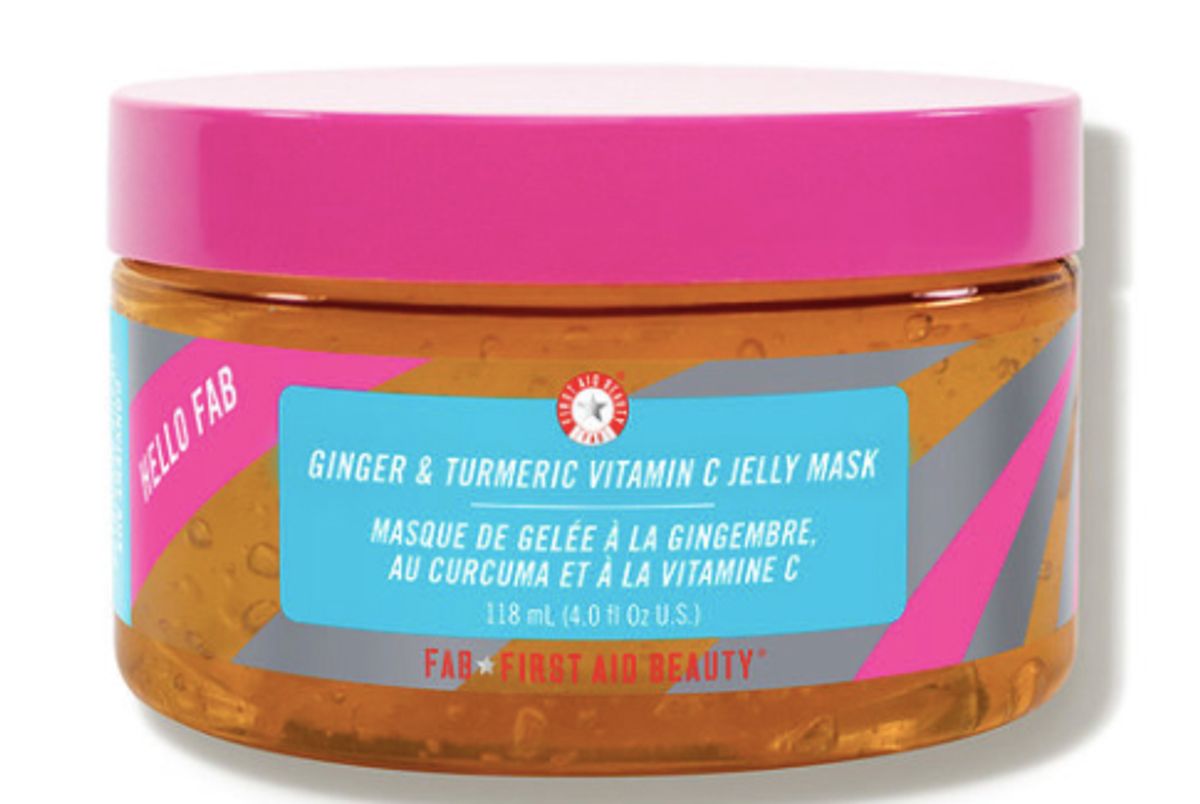 first aid beauty ginger and turmeric vitamin c jelly mask