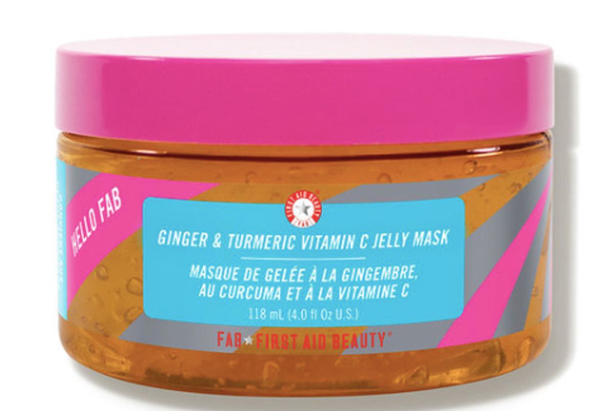 first aid beauty ginger and turmeric vitamin c jelly mask