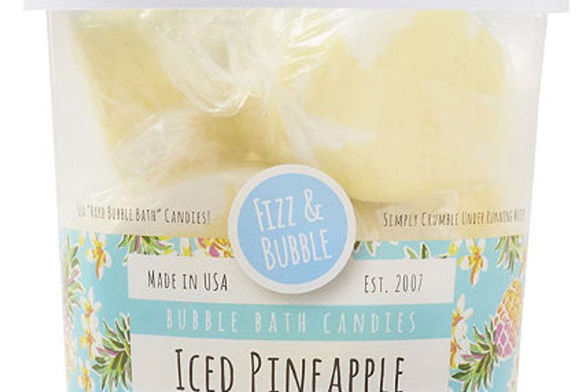 Iced Pineapple Bubble Bath Candies