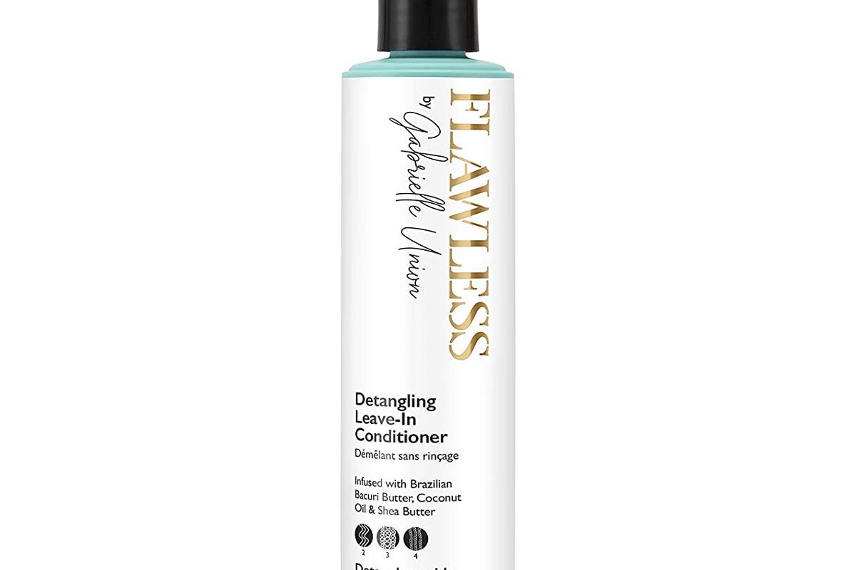 flawless by gabrielle union detangling leave in hair conditioner