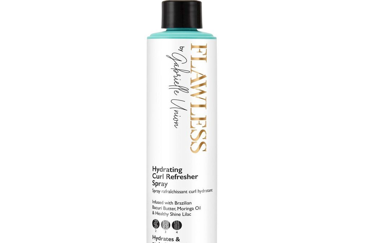 flawless by gabrielle union hydrating curl refresher spray