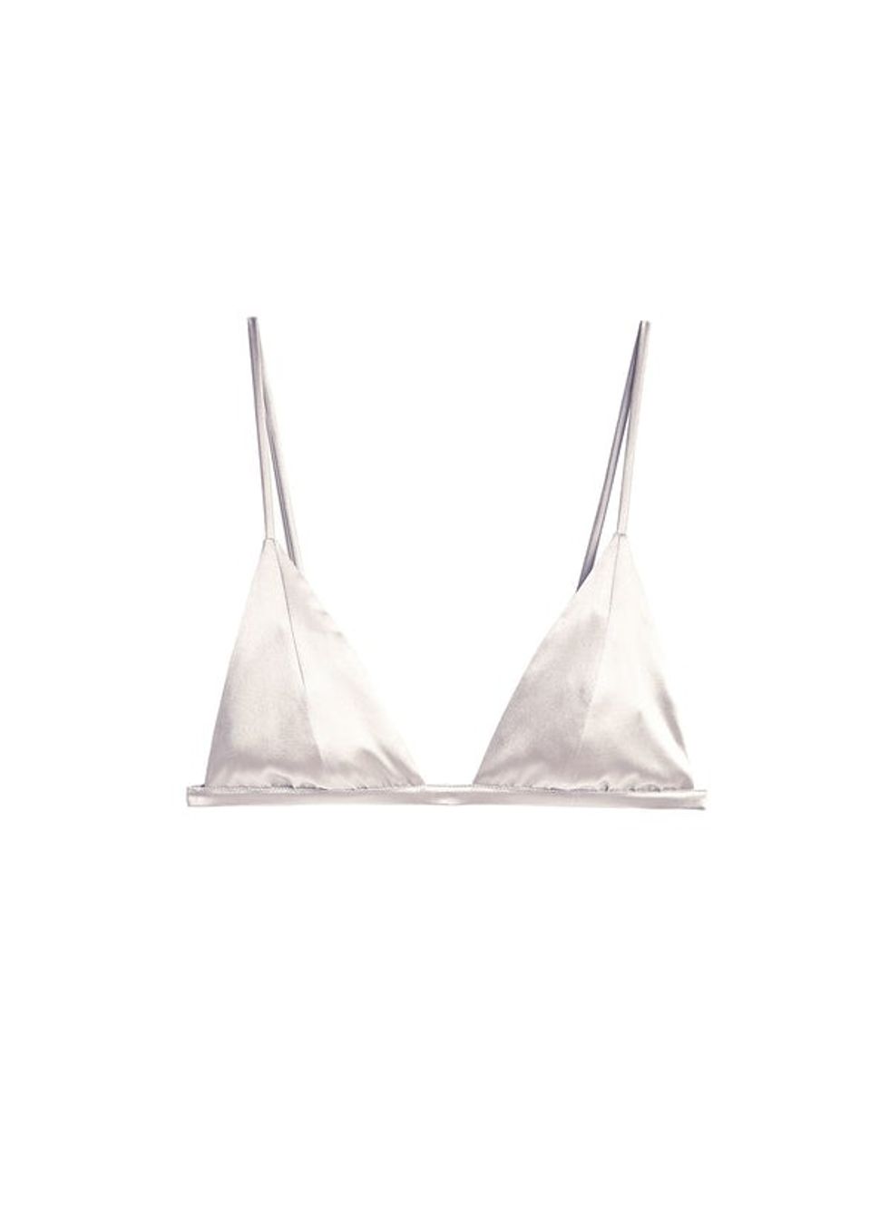 Fleur Du Mal Luxe Triangle Bra
