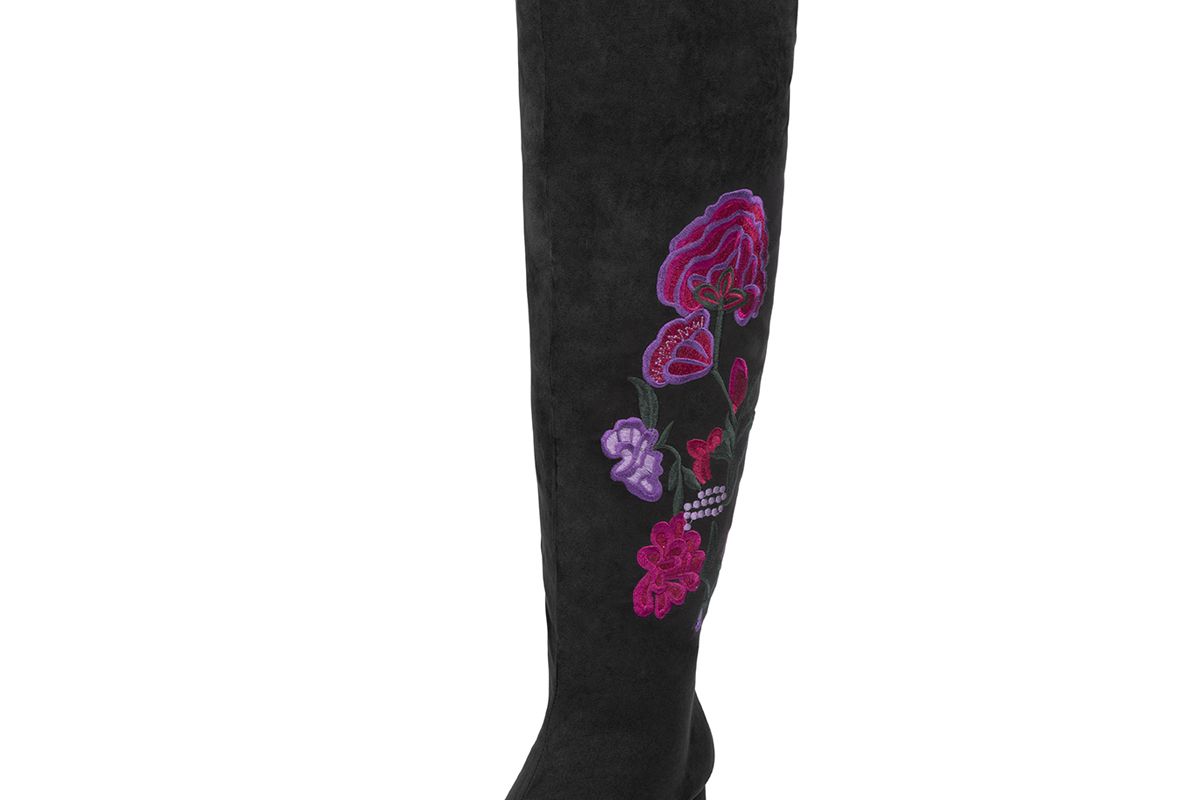 Elena Faux Suede Over the Knee Boot