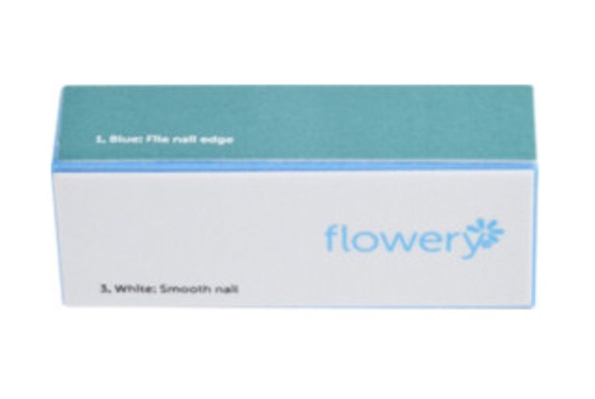 flowery blue max 4-way buffing block