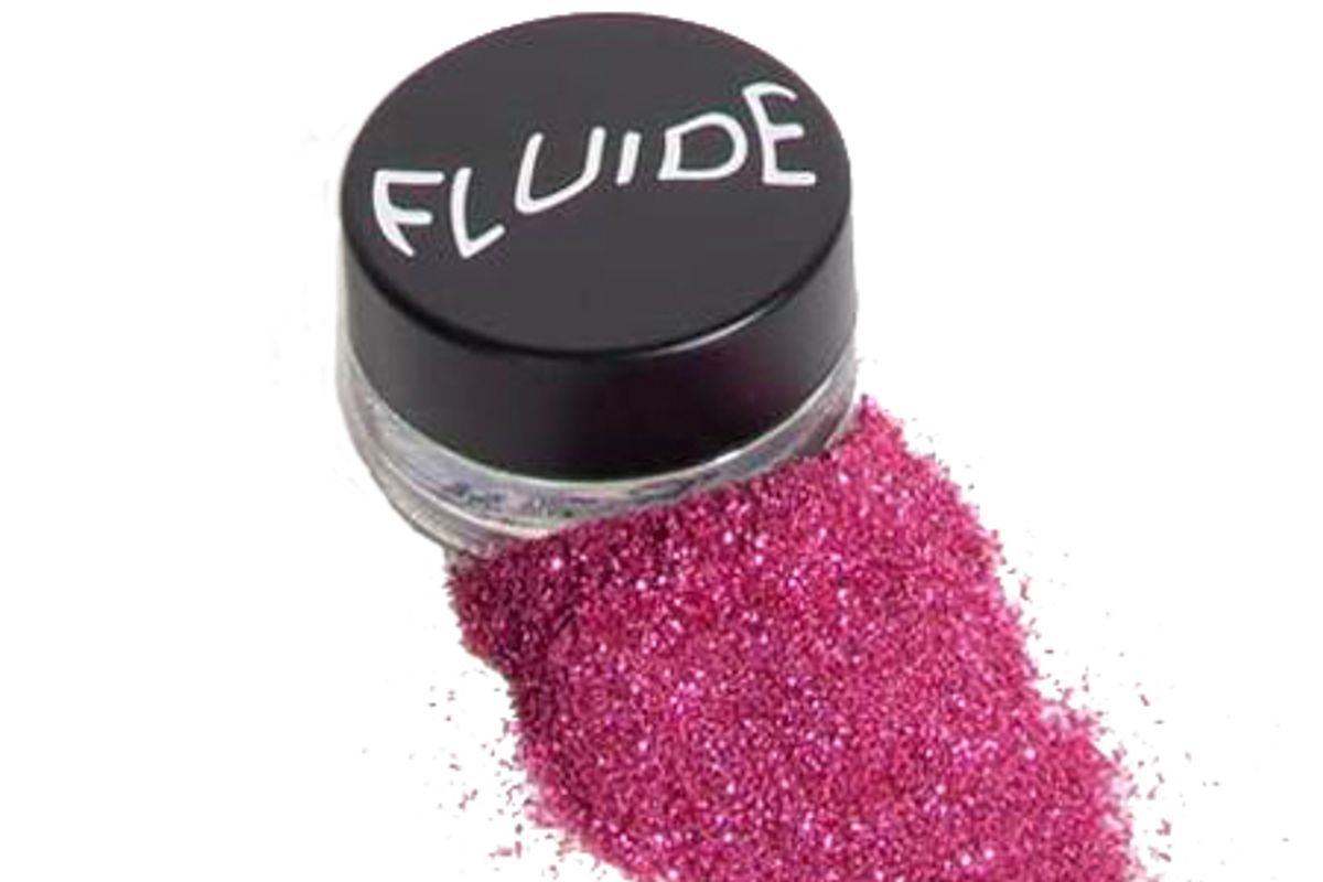 fluide biodegradable glitter in pink