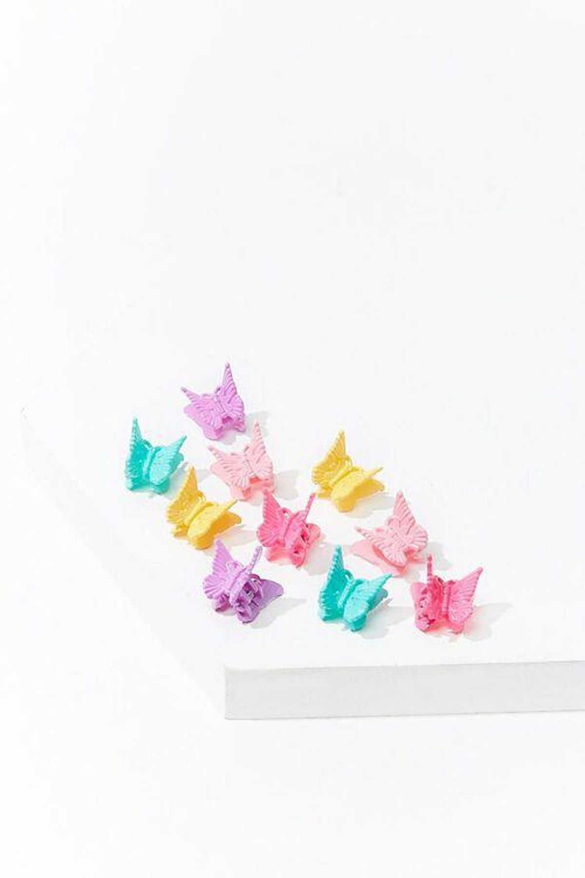 forever 21 assorted butterfly hair clips