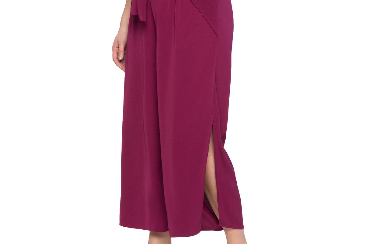 Side Slit Cropped Pant