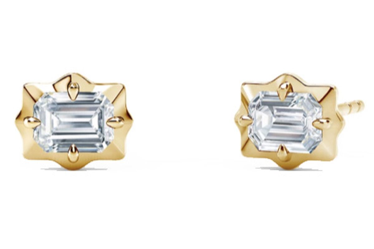 forevermark alchemy collection by jade trau stud earrings