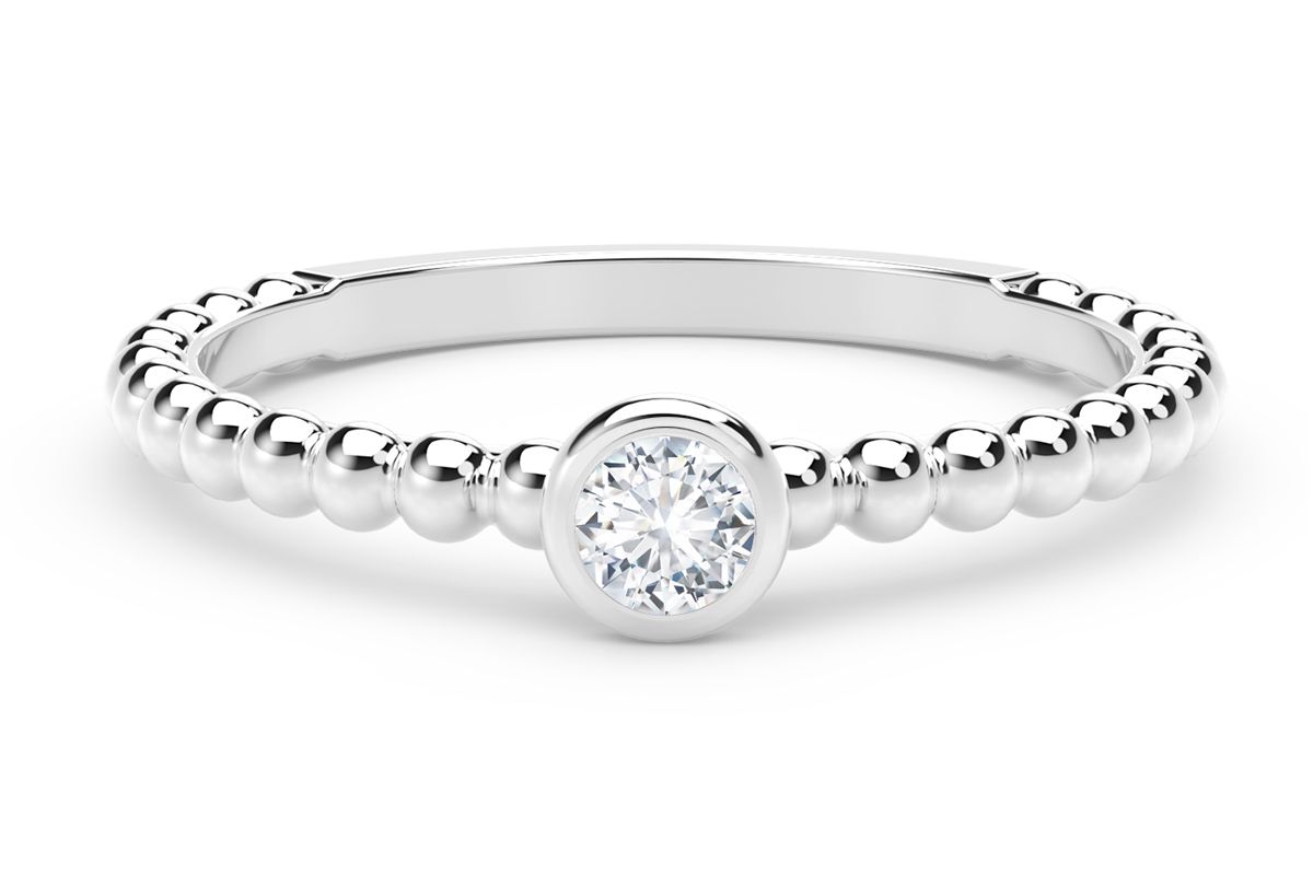 forevermark the tribute collection diamond stackable ring