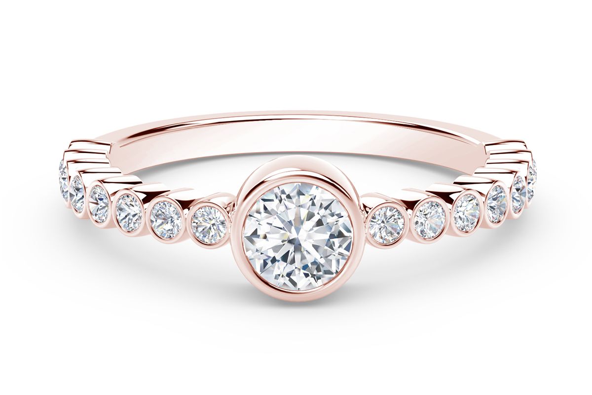 forevermark the tribute collection diamond stackable ring