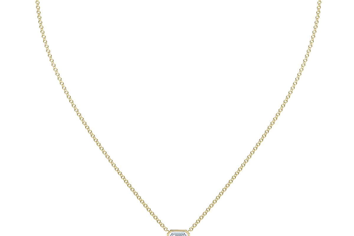 forevermark the tribute collection emerald diamond necklace