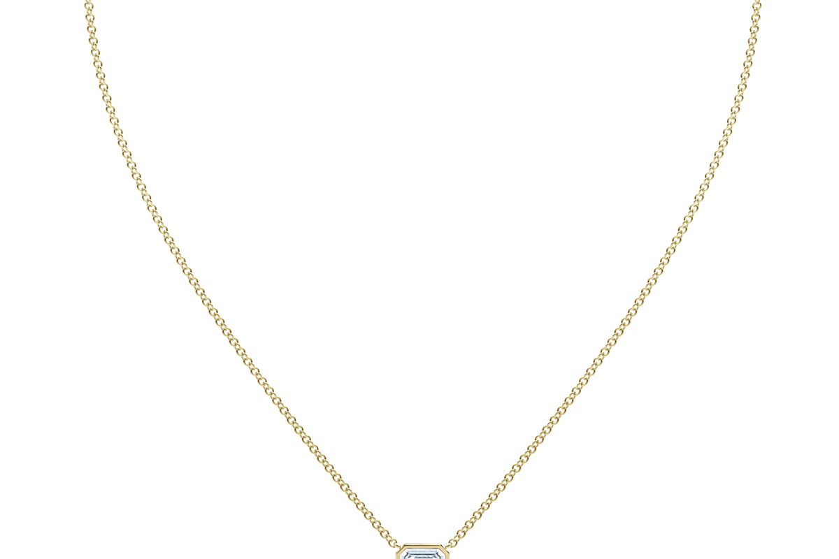 forevermark the tribute collection emerald diamond necklace