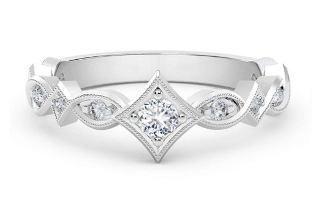 forevermark the tribute collection unique diamond ring