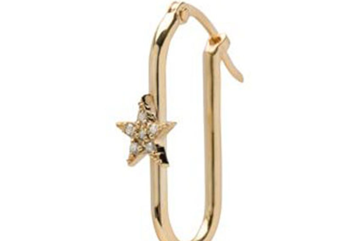 foundrae star small fob base earring