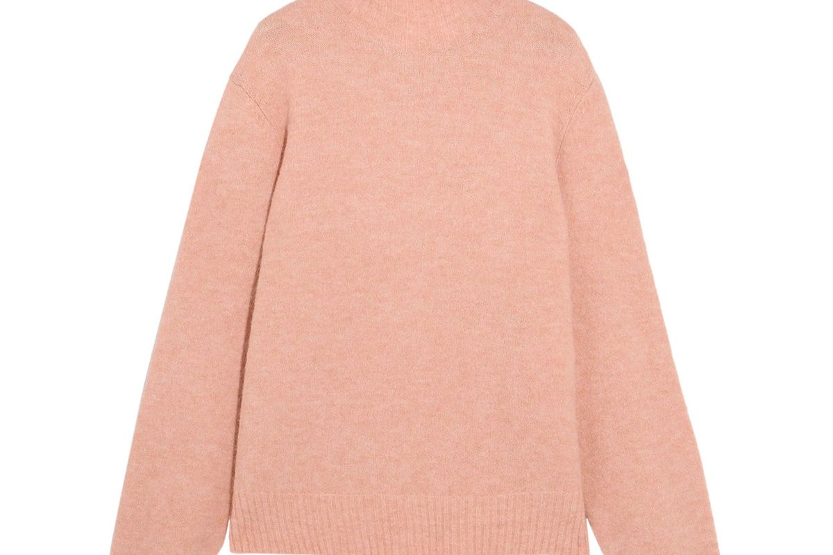Knitted turtleneck sweater