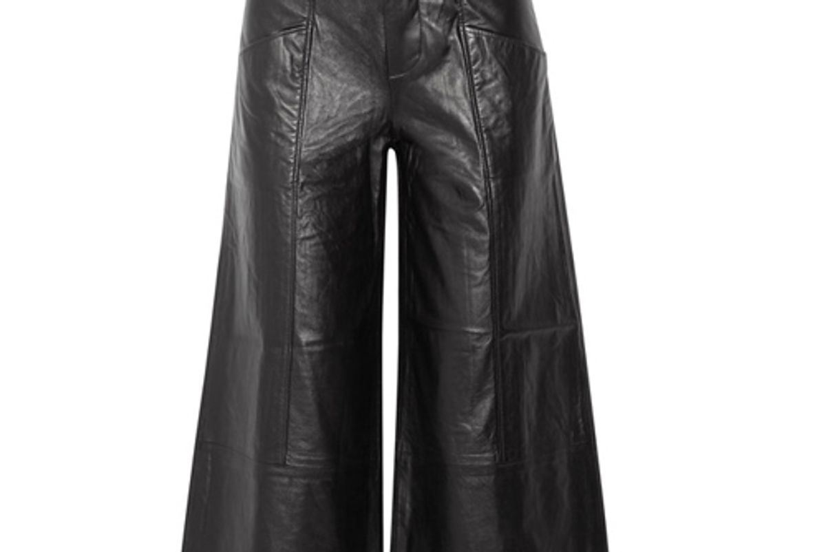 Frame Leather Culottes