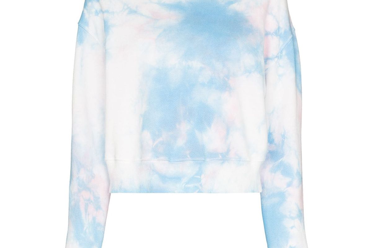 frankies bikinis burl tie dye hoodie