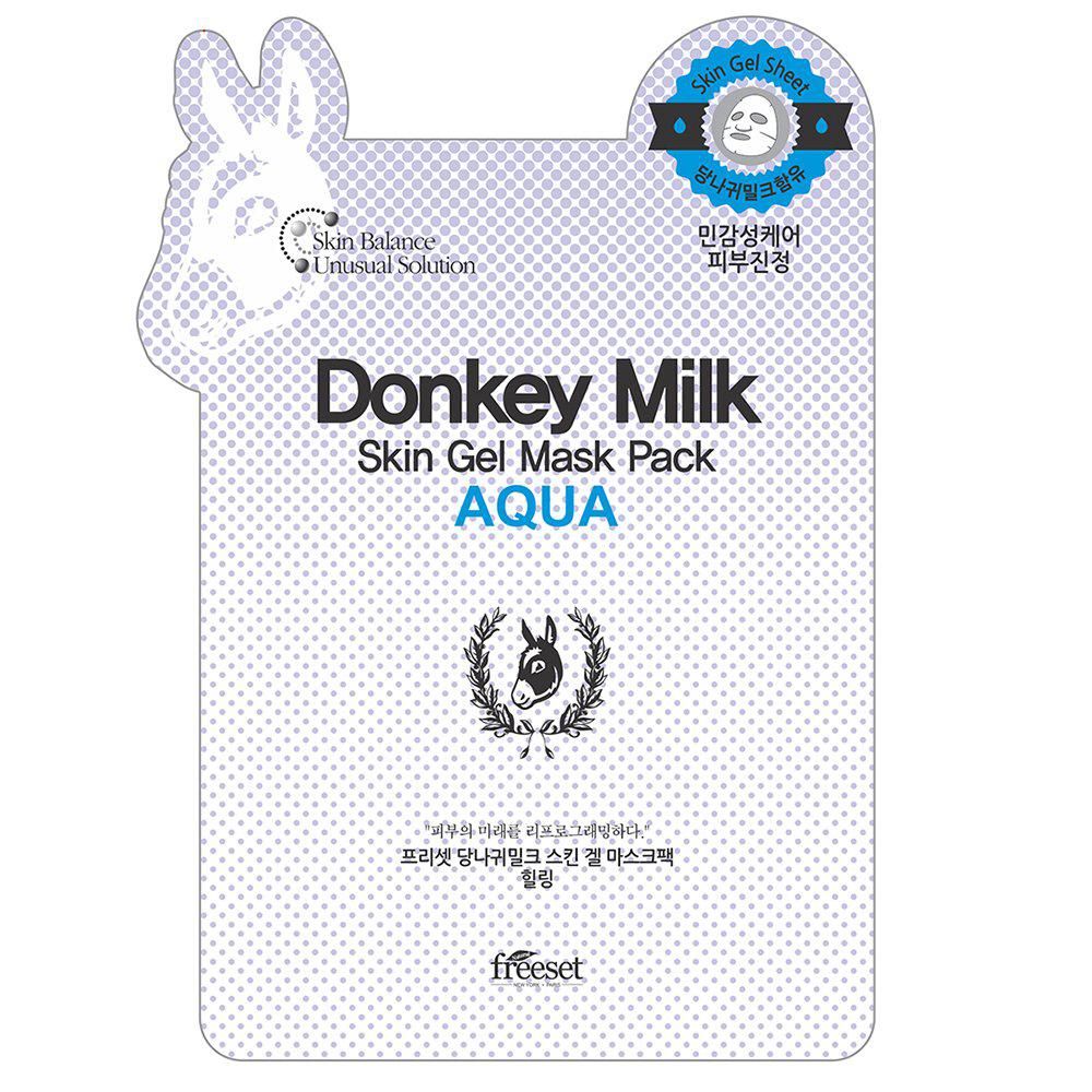 freeset donkey milk skin gel mask pack