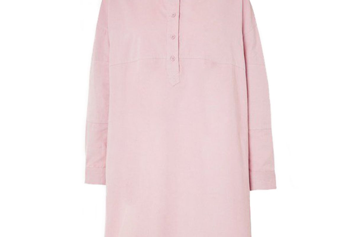 french connection caspia baby cord shirt dress