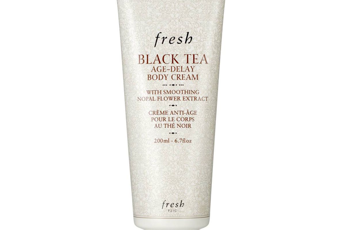 fresh black tea age-delay body cream