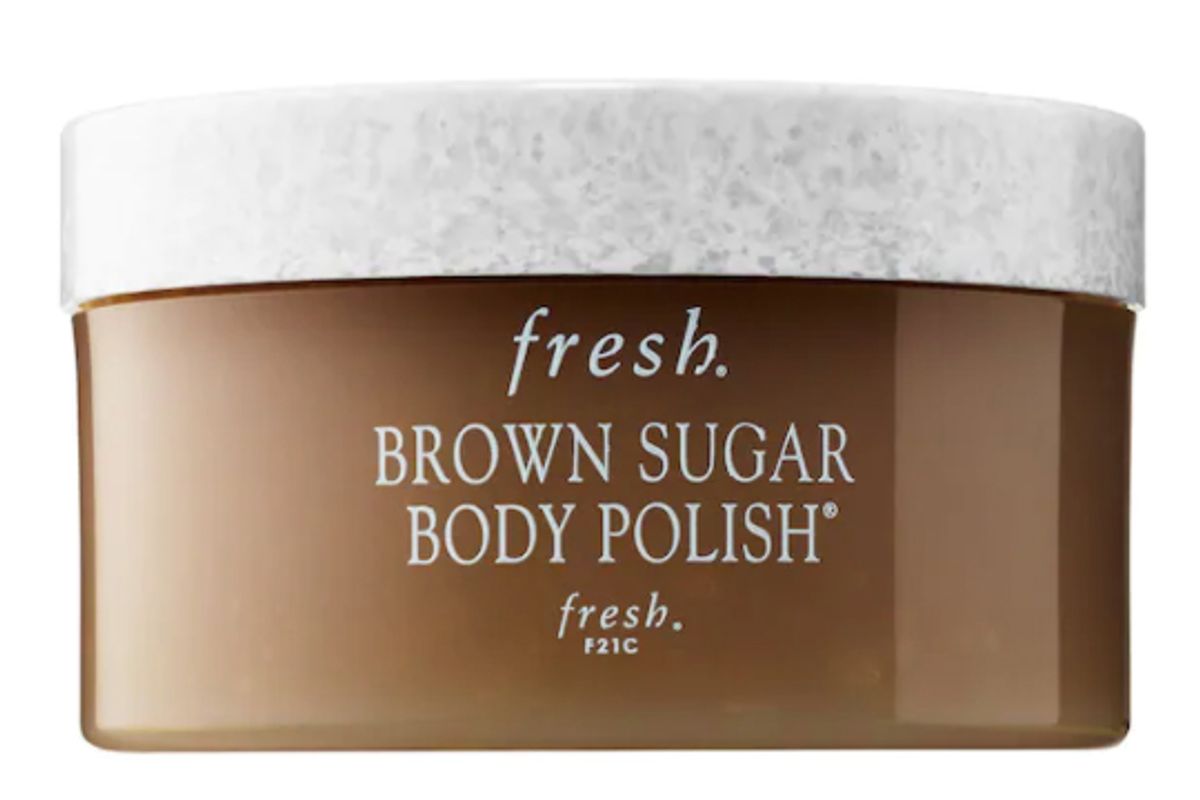 fresh brown sugar body polish exfoliator