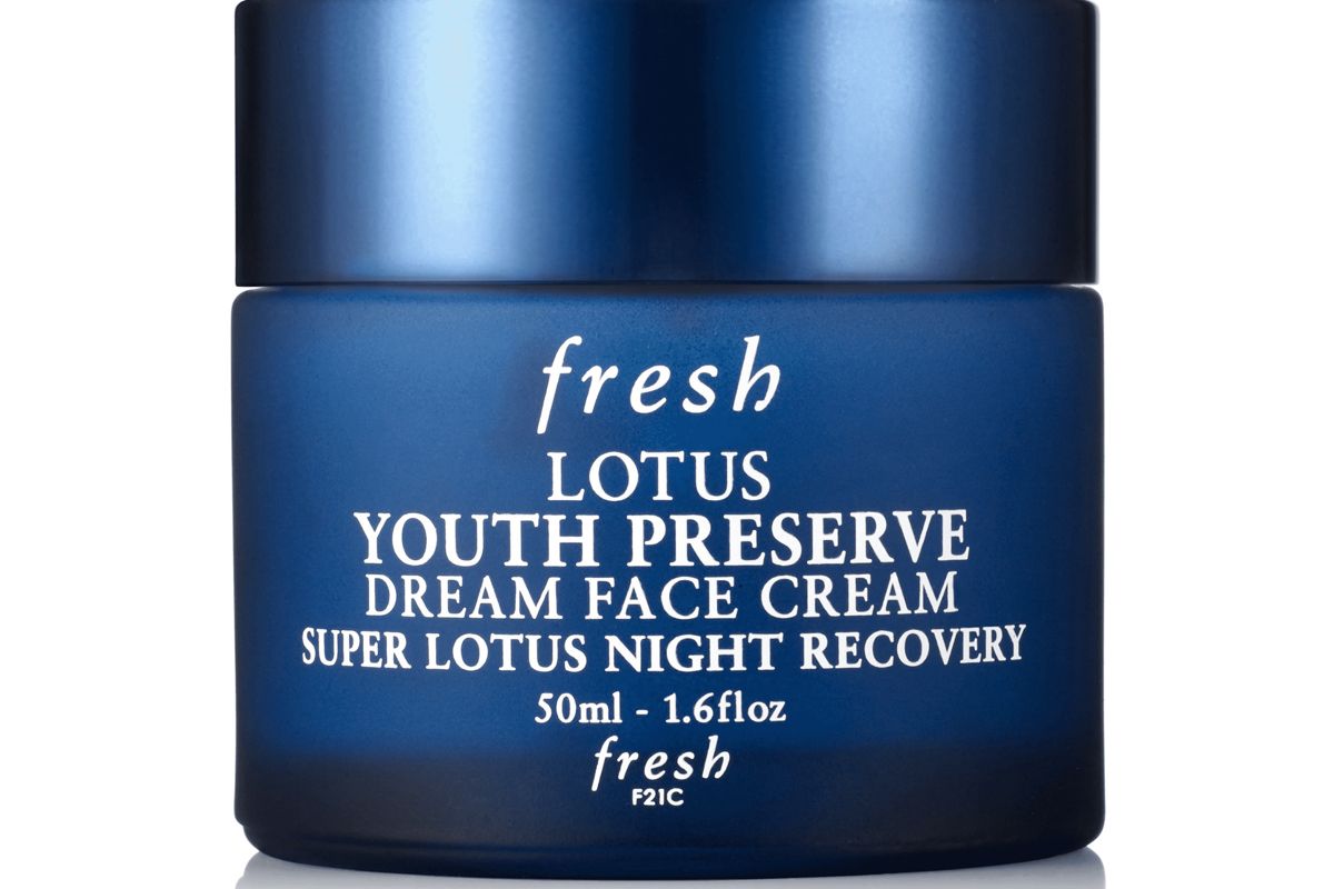 fresh lotus youth preserve dream night cream