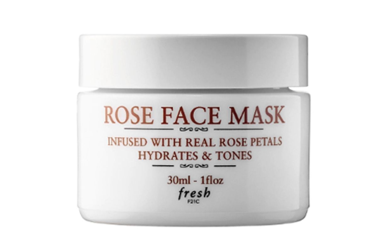 fresh rose face mask