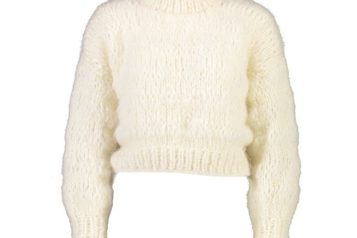 frisson knits isabella sweater cream