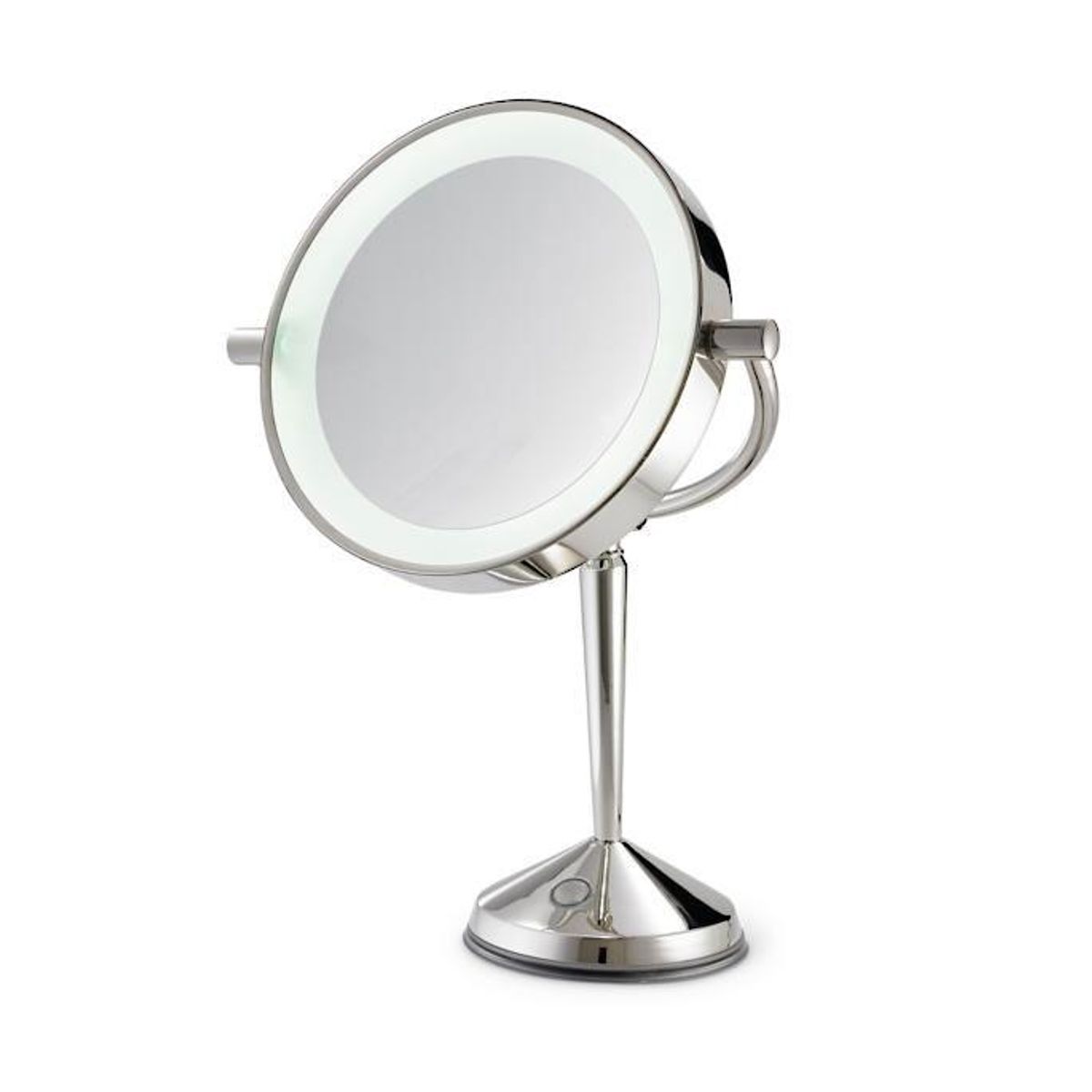 frontgate led articulating rechargeable vanity mirror