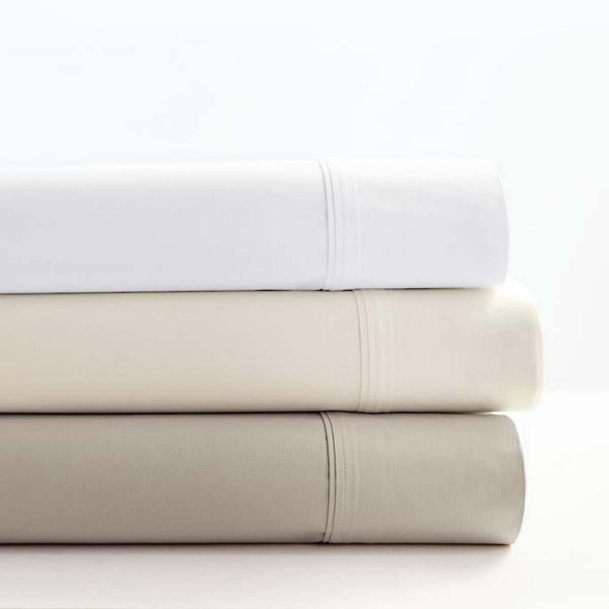 frontgate resort pintuck egyptian cotton percale sheet set