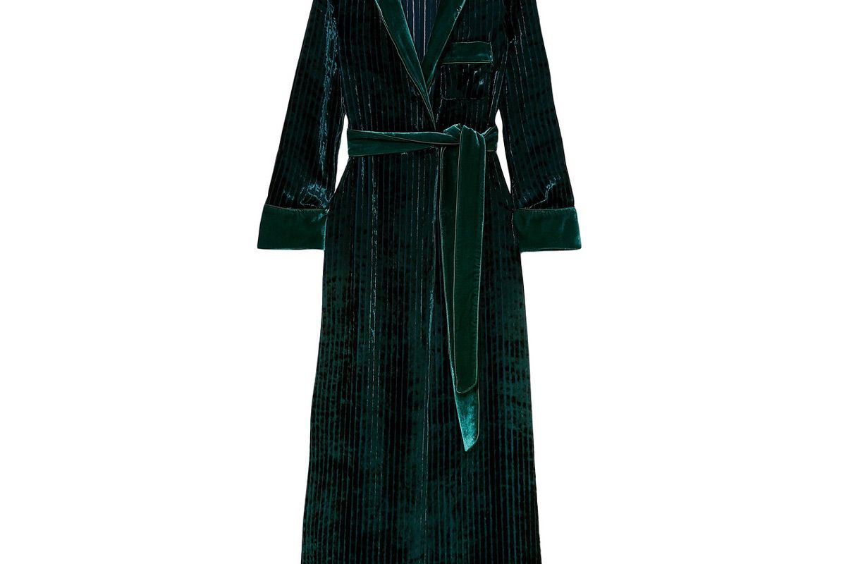 frs for restless sleepers roda belted quilted velvet robe
