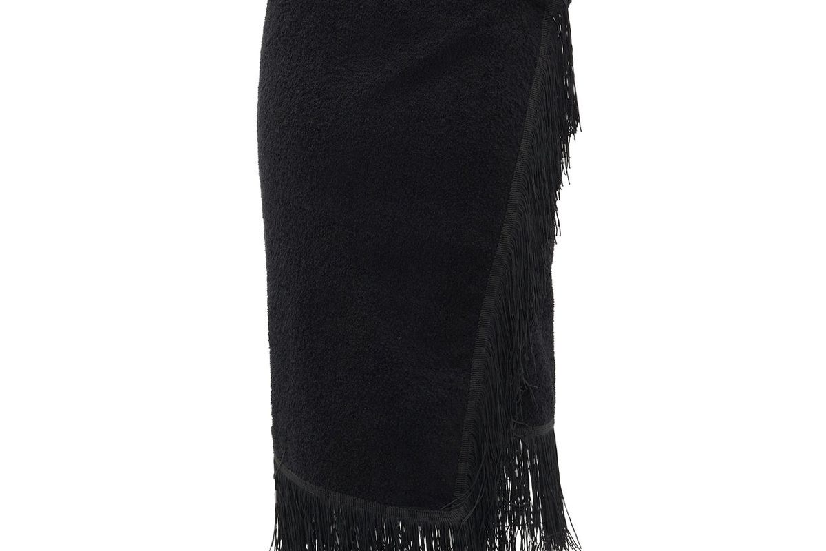 gabriel for sach pareo fringed cotton terry sarong