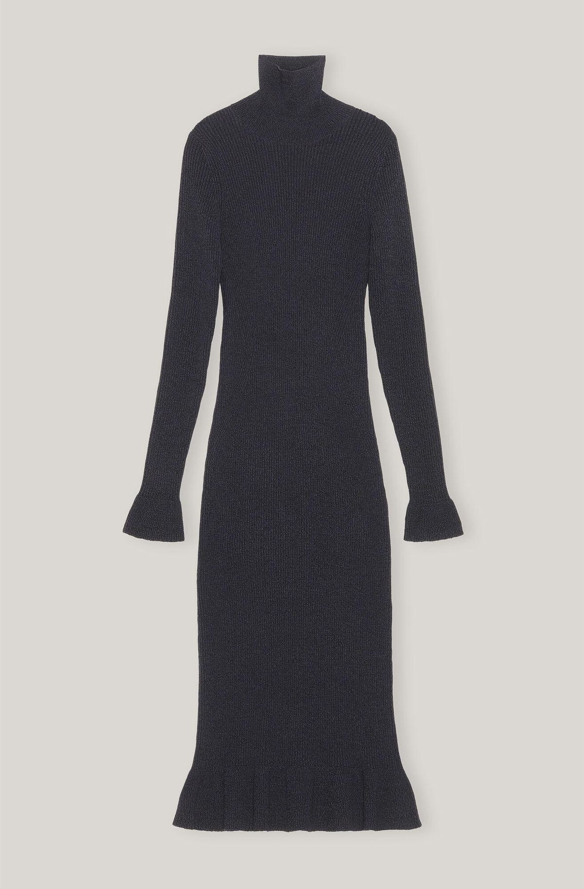 Ganni High Neck Dress