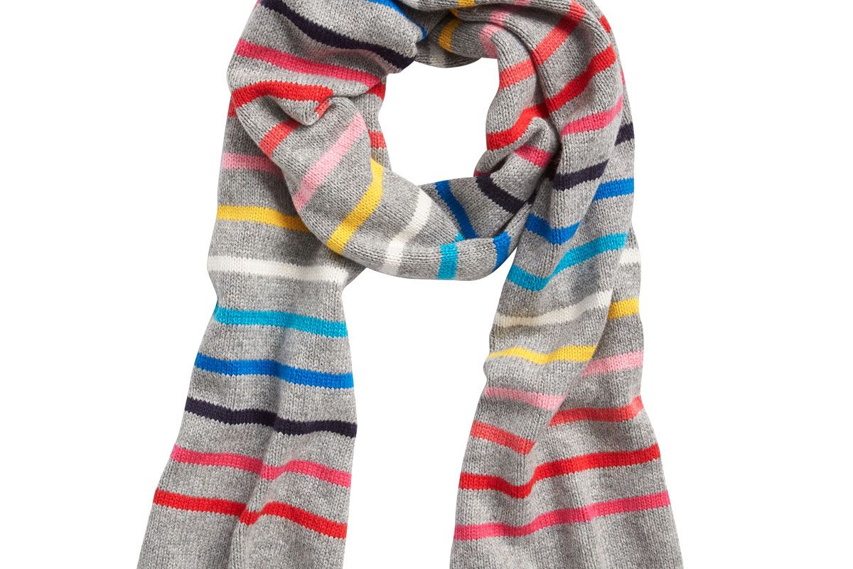 gap crazy stripe scarf