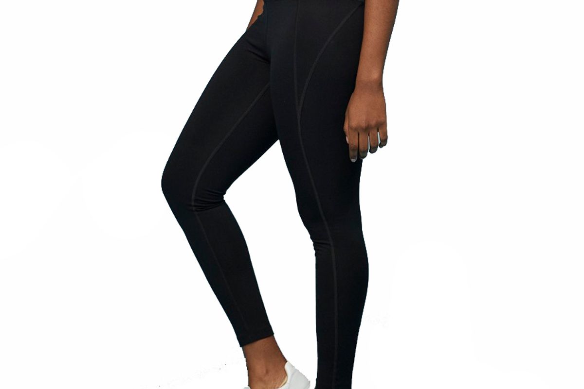 girlfriend collective black high rise leggings