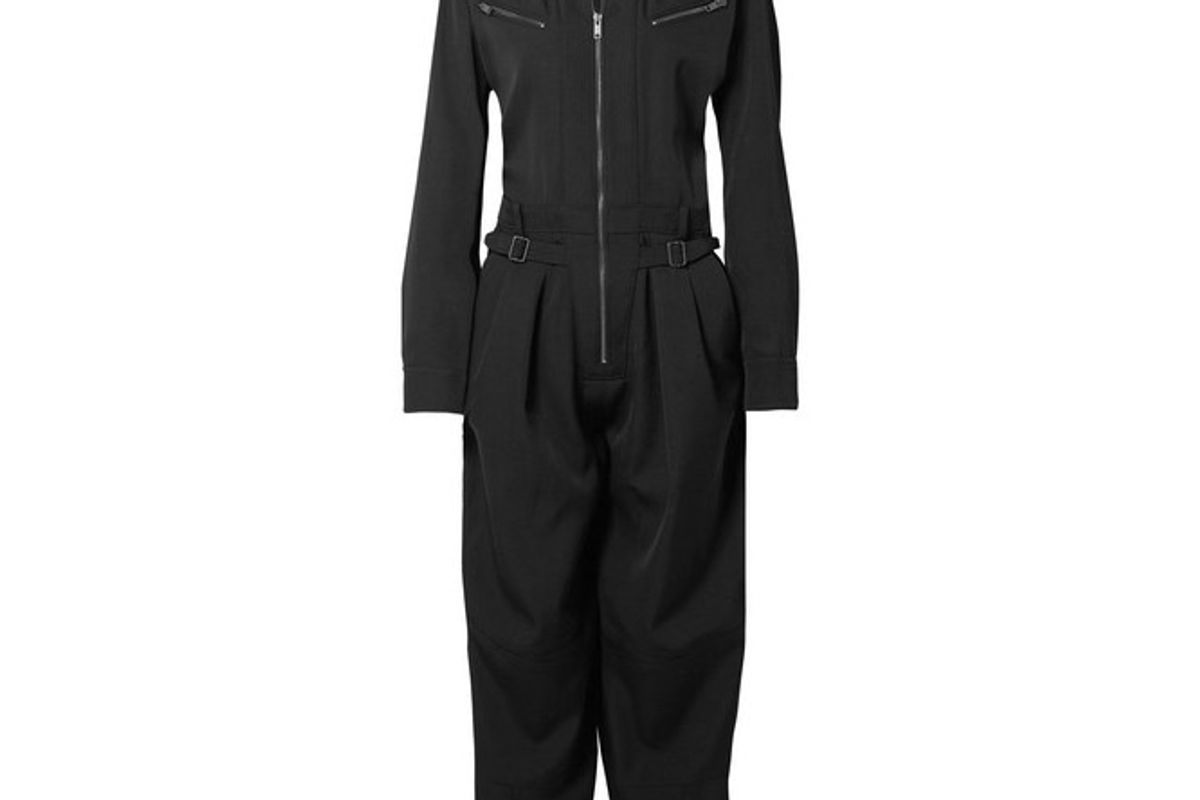 givenchy grain de poudre wool jumpsuit