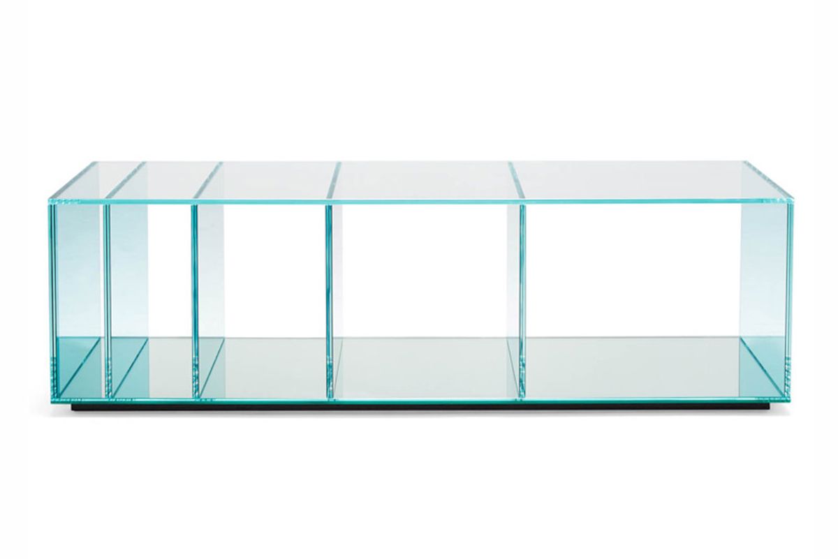 glas italia glas italia coffee table deepsea blue