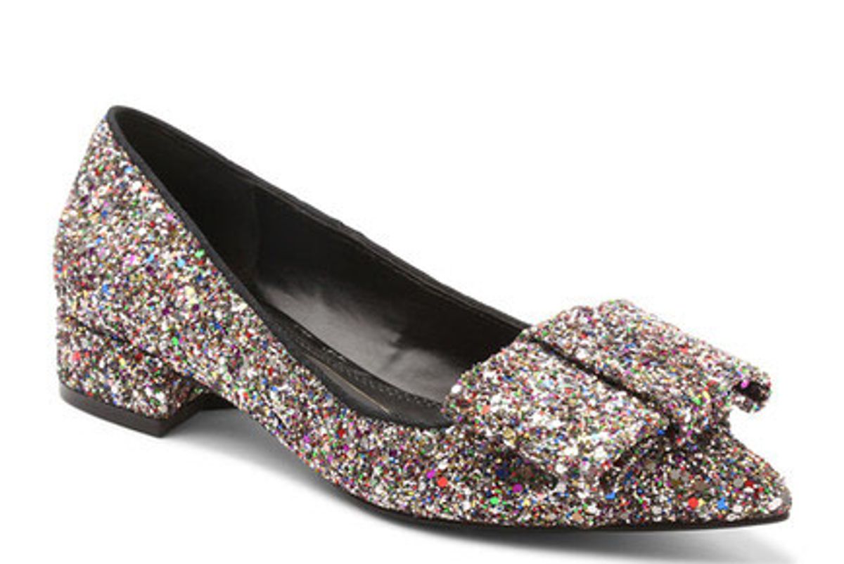 Noel Glittered Flats