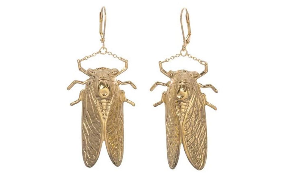 goldbug drop earrings