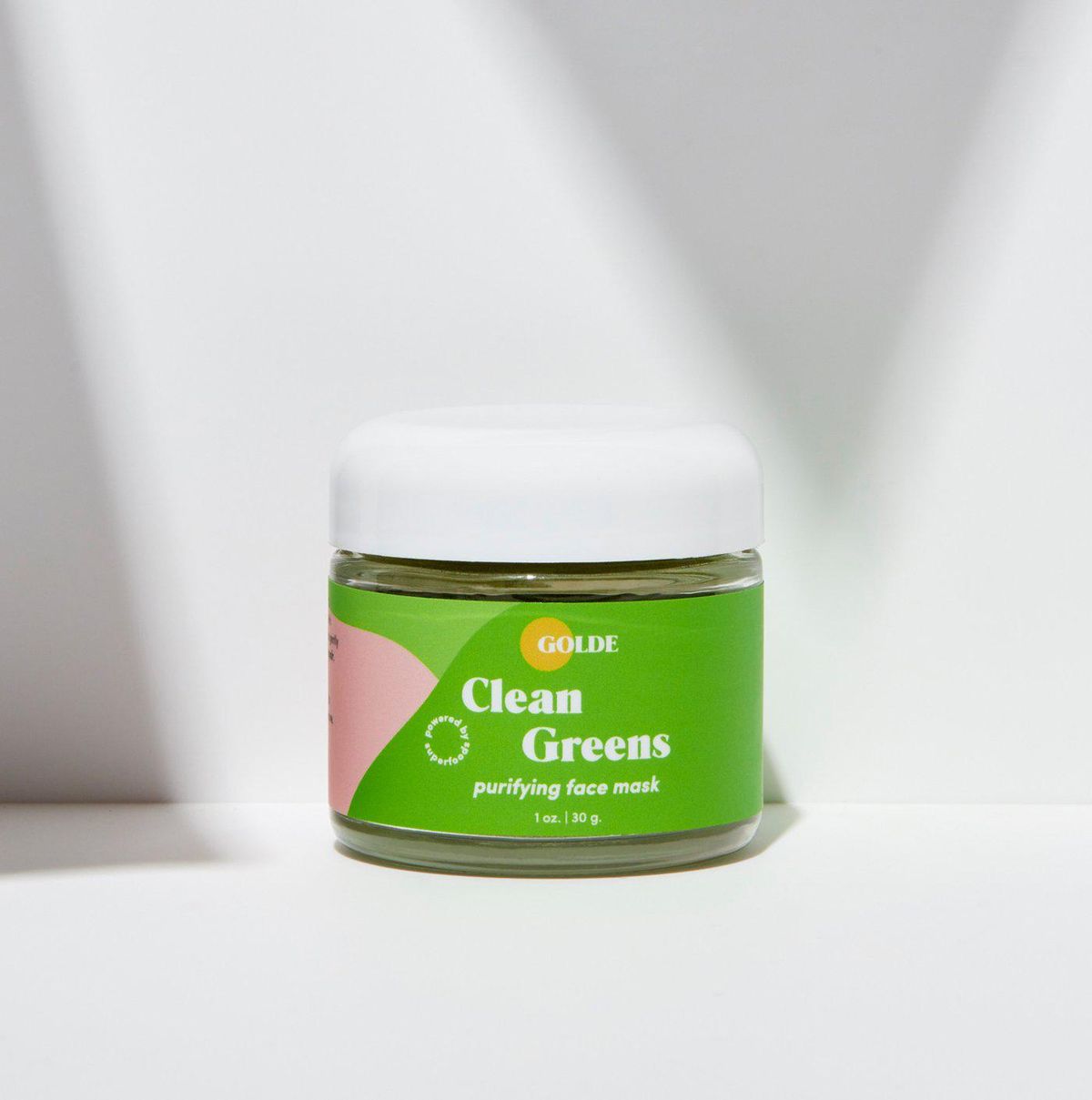 golde clean greens face mask