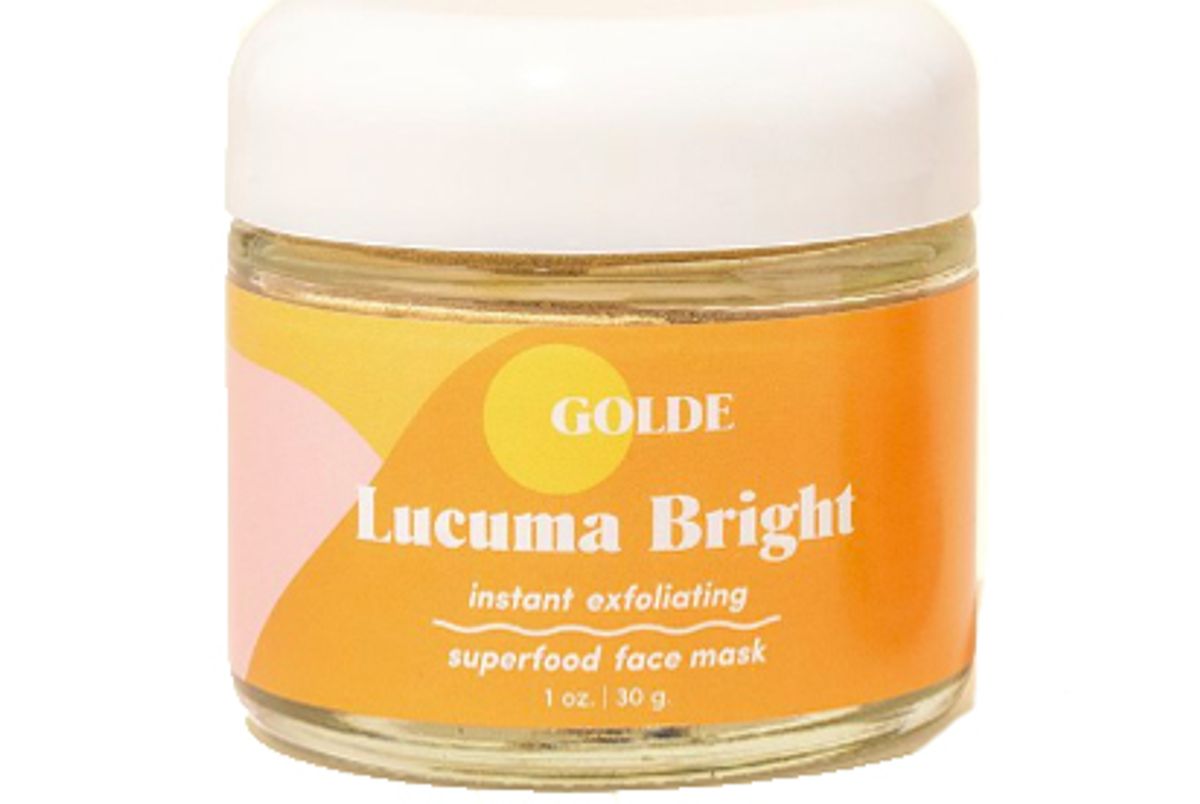 golde lucuma bright instant exfoliating face mask