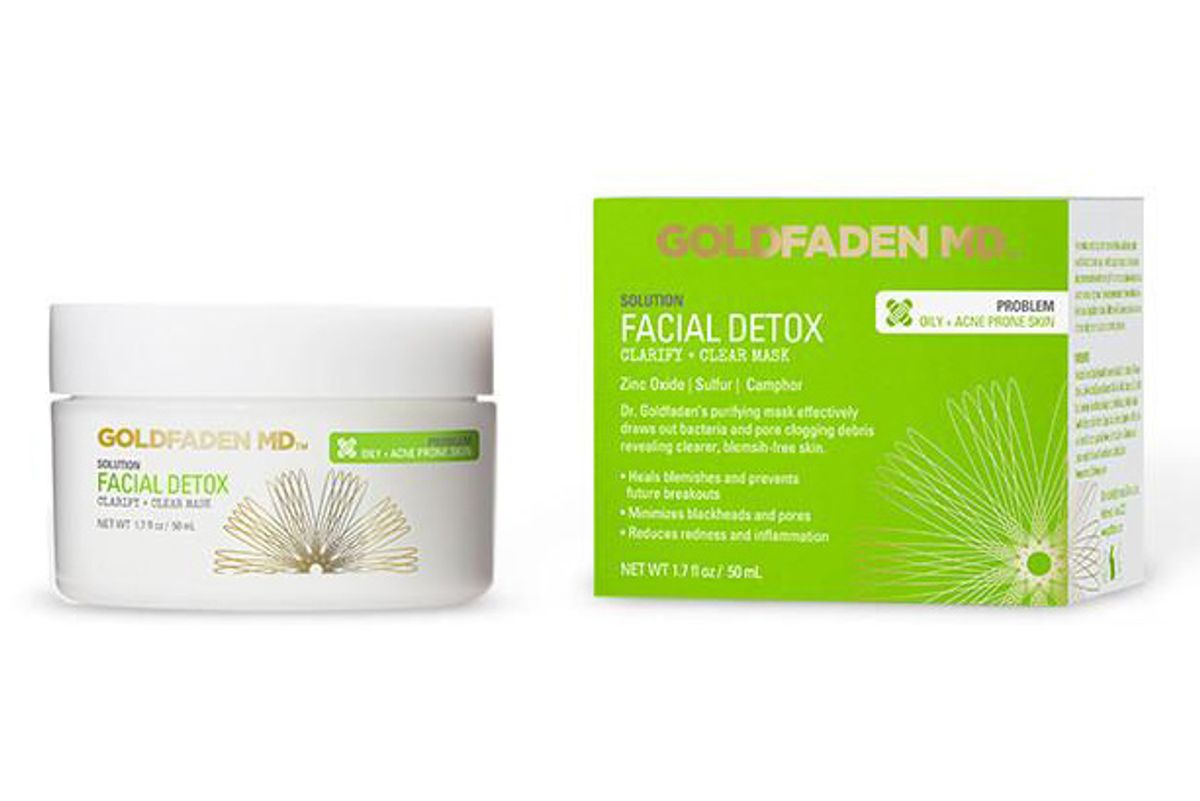 goldfaden md facial detox