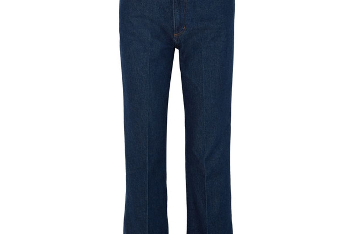 goldsign the a high rise straight leg jeans