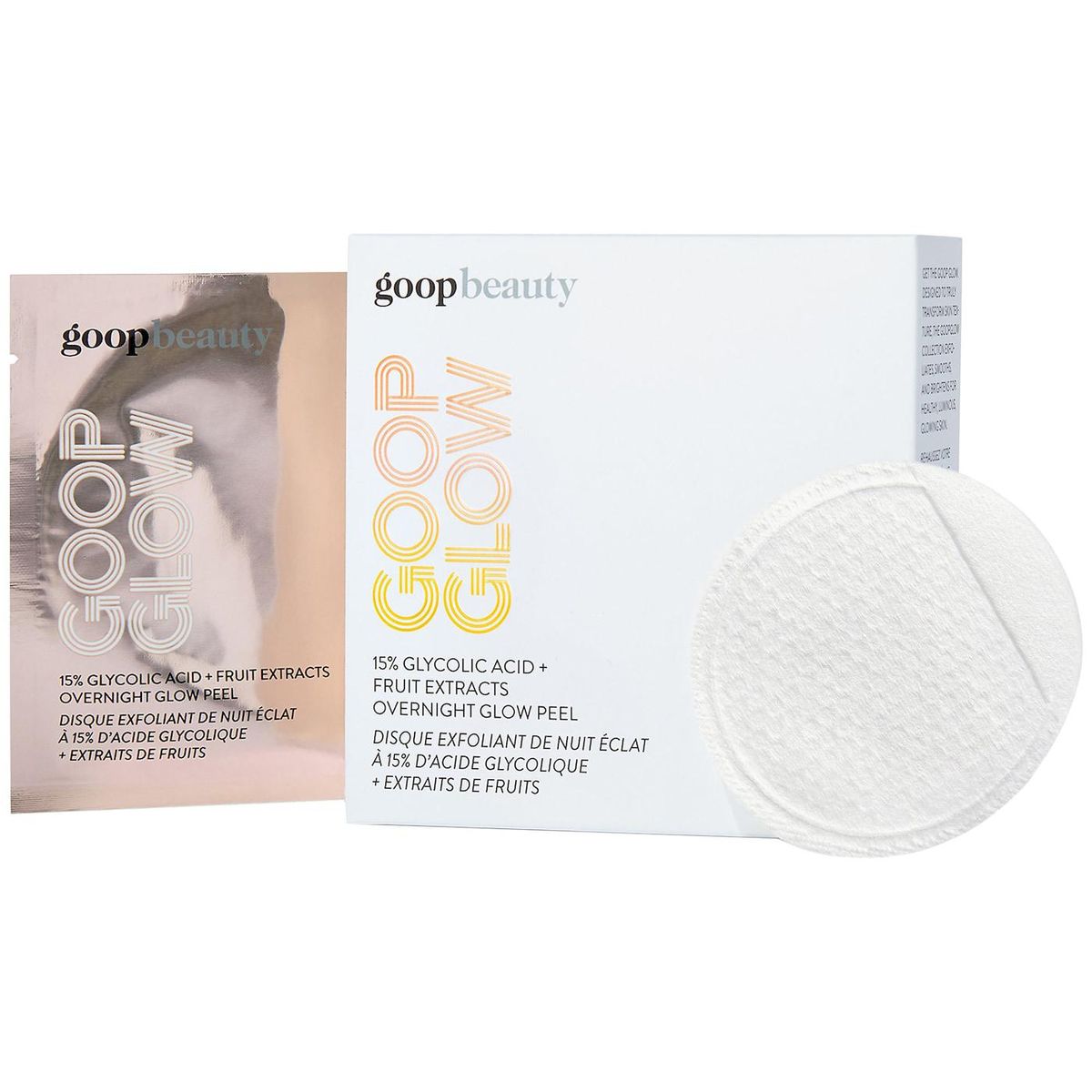 goop goopglow 15 percent glycolic acid overnight glow peel